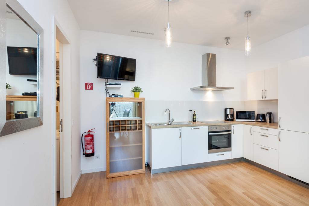 Modern Apartment In The Luxury Complex Marthashof Βερολίνο Δωμάτιο φωτογραφία